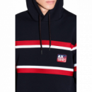 Sudadera ARMANI EXCHANGE Retro Sport Azul Marina