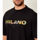 Camiseta EA7 Emporio Armani negra