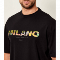 Camiseta EA7 Emporio Armani Negra  ARMANI EXCHANGE