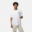 Camisetas Hombre Camiseta BLUE BANANA Flower White