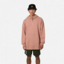 Jerséis y Sudaderas Sudadera BLUE BANANA Hoodie Bonfire Peach