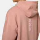 Jerséis y Sudaderas Sudadera BLUE BANANA Hoodie Bonfire Peach