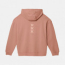 Jerséis y Sudaderas Sudadera BLUE BANANA Hoodie Bonfire Peach