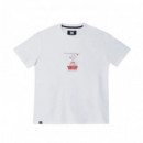 Camisetas Hombre Camiseta BLUE BANANA Barrel White