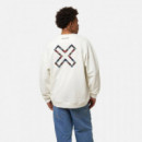 Jerséis y Sudaderas Sudadera BLUE BANANA Karma Off White