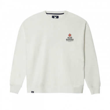 Jers&eacute;is y Sudaderas Sudadera BLUE BANANA Outdoor Off White
