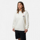 Jerséis y Sudaderas Sudadera BLUE BANANA Outdoor Off White