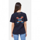 Camisetas Hombre Camiseta BLUE BANANA Classic Azul Marino