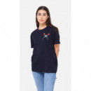 Camisetas Hombre Camiseta BLUE BANANA Classic Azul Marino