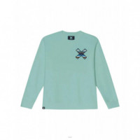 Jerséis y Sudaderas Sudadera BLUE BANANA Crew Classic Acqua