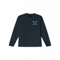 Jerséis y Sudaderas Sudadera BLUE BANANA Crew Classic Anthracite
