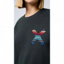 Jerséis y Sudaderas Sudadera BLUE BANANA Crew Classic Anthracite