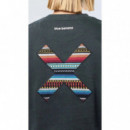 Jerséis y Sudaderas Sudadera BLUE BANANA Crew Classic Anthracite