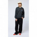 Jerséis y Sudaderas Sudadera BLUE BANANA Crew Classic Anthracite