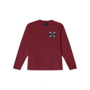 Jerséis y Sudaderas Sudadera BLUE BANANA Crew Classic Burgundy
