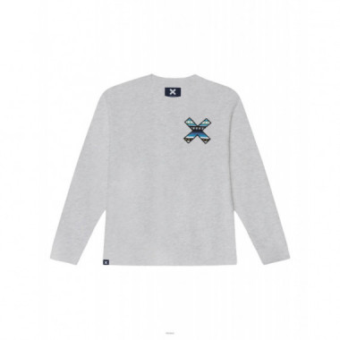 Jers&eacute;is y Sudaderas Sudadera BLUE BANANA Crew Classic Light Grey Melange