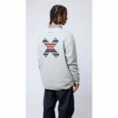 Jerséis y Sudaderas Sudadera BLUE BANANA Crew Classic Light Grey Melange