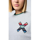 Jerséis y Sudaderas Sudadera BLUE BANANA Crew Classic Light Grey Melange