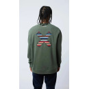 Jerséis y Sudaderas Sudadera BLUE BANANA Crew Classic Khaki