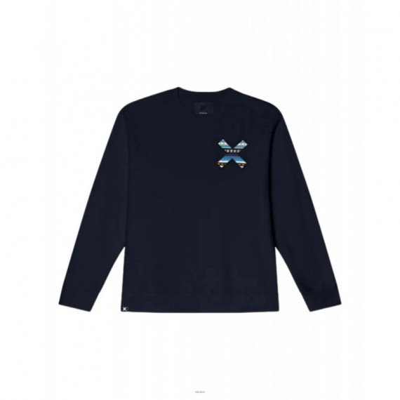 Jerséis y Sudaderas Sudadera BLUE BANANA Crew Classic Navy