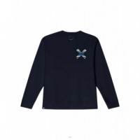Jerséis y Sudaderas Sudadera BLUE BANANA Crew Classic Navy