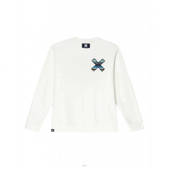 Jerséis y Sudaderas Sudadera BLUE BANANA Crew Classic Off-white