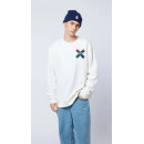 Jerséis y Sudaderas Sudadera BLUE BANANA Crew Classic Off-white