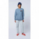 Jerséis y Sudaderas Sudadera BLUE BANANA Crew Classic Sky Blue