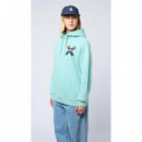 Jerséis y Sudaderas Sudadera BLUE BANANA Hoodie Classic Acqua