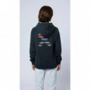Jerséis y Sudaderas Sudadera BLUE BANANA Hoodie Classic Anthracite