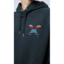 Jerséis y Sudaderas Sudadera BLUE BANANA Hoodie Classic Anthracite
