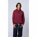 Jerséis y Sudaderas Sudadera BLUE BANANA Hoodie Classic Burgundy