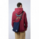 Jerséis y Sudaderas Sudadera BLUE BANANA Hoodie Classic Burgundy
