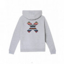 Jerséis y Sudaderas Sudadera BLUE BANANA Hoodie Classic Grey