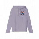 Jerséis y Sudaderas Sudadera BLUE BANANA Hoodie Classic Lilac