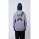 Jerséis y Sudaderas Sudadera BLUE BANANA Hoodie Classic Lilac