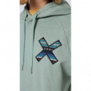 Jerséis y Sudaderas Sudadera BLUE BANANA Hoodie Classic Mint
