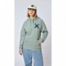 Jerséis y Sudaderas Sudadera BLUE BANANA Hoodie Classic Mint