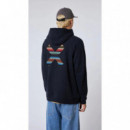 Jerséis y Sudaderas Sudadera BLUE BANANA Hoodie Classic Navy