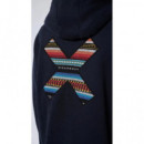 Jerséis y Sudaderas Sudadera BLUE BANANA Hoodie Classic Navy
