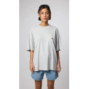 Camisetas Hombre Camiseta BLUE BANANA Heart Pocket Light Grey Melange