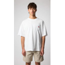Camisetas Hombre Camiseta BLUE BANANA Heart Pocket White