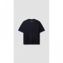 Camisetas Hombre Camiseta BLUE BANANA Patch Navy
