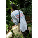 Camiseta BLUE BANANA Unisex White Line