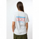 Camiseta BLUE BANANA Unisex White Line