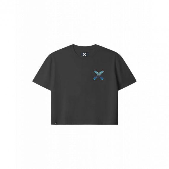 Camiseta BLUE BANANA de Mujer Classic Anthracite