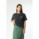 Camiseta BLUE BANANA de Mujer Classic Anthracite