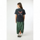 Camiseta BLUE BANANA de Mujer Classic Anthracite