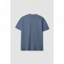Camiseta BLUE BANANA Amsterdam Sky Blue