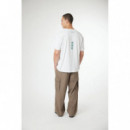 Camiseta BLUE BANANA Bonfire White